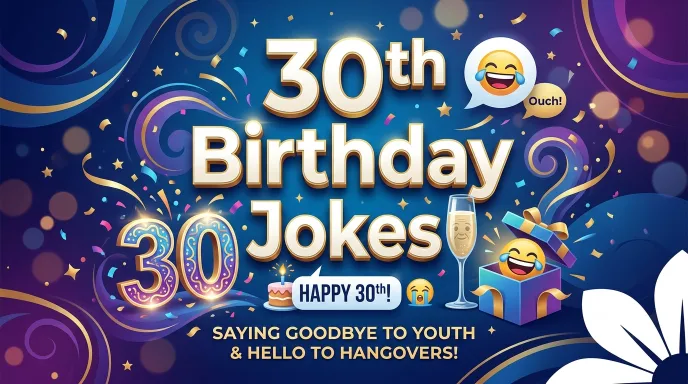 30th Birthday Jokes